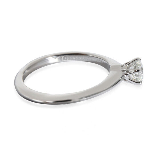 Original Pre-Owned Tiffany & Co. Diamond Engagement Ring in  Platinum H VS2 0.40 CTW