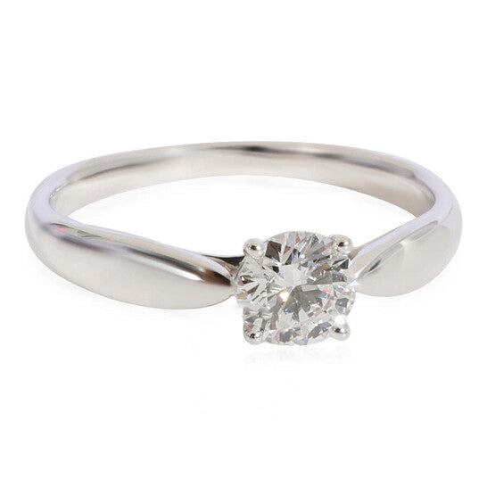 Original Pre-Owned Tiffany & Co. Harmony Diamond Engagement Ring in Platinum E VVS1 0.5 CTW