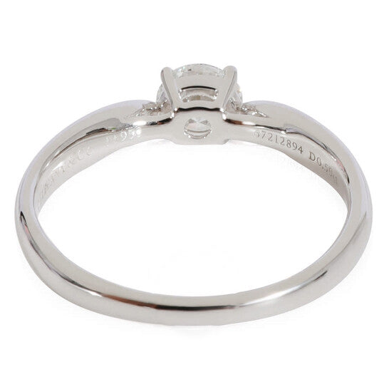 Original Pre-Owned Tiffany & Co. Harmony Diamond Engagement Ring in Platinum E VVS1 0.5 CTW