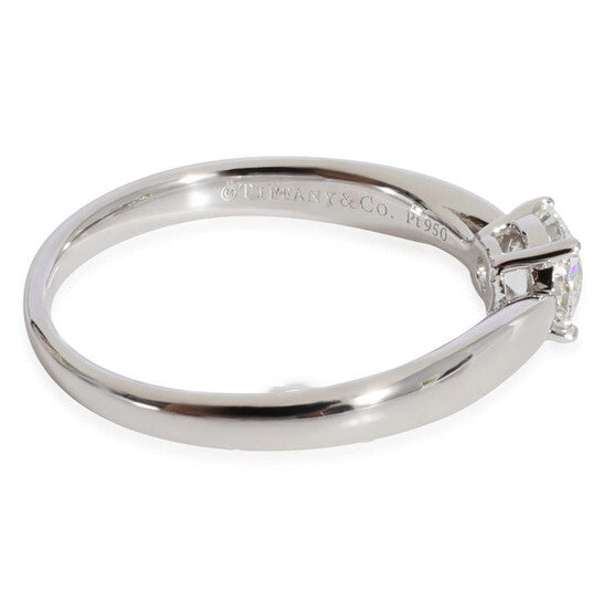 Original Pre-Owned Tiffany & Co. Harmony Diamond Engagement Ring in Platinum E VVS1 0.5 CTW