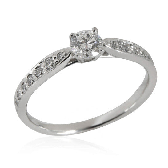 Original Pre-Owned Tiffany & Co. Harmony Diamond Engagement Ring in  Platinum G VS1 0.32 CTW