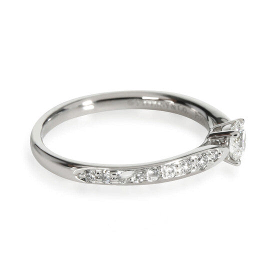 Original Pre-Owned Tiffany & Co. Harmony Diamond Engagement Ring in  Platinum G VS1 0.32 CTW