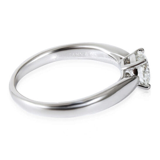 Original Pre-Owned Tiffany & Co. Harmony Engagement Ring in  Platinum F VVS2 0.57 CTW