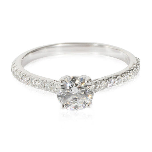 Original Pre-Owned Tiffany & Co. Tiffany Novo Diamond Engagement Ring in Platinum 0.69 Ctw