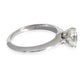 Original Pre-Owned Tiffany & Co. Tiffany Setting Engagement Ring in  Platinum I VVS1 1.19 CTW