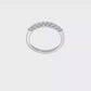 14k White Gold Real Diamond Wedding Band-RM2773B-035-WAA