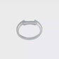 14K White Gold Real Diamond Wedding Band-RM2281B-018-WAA