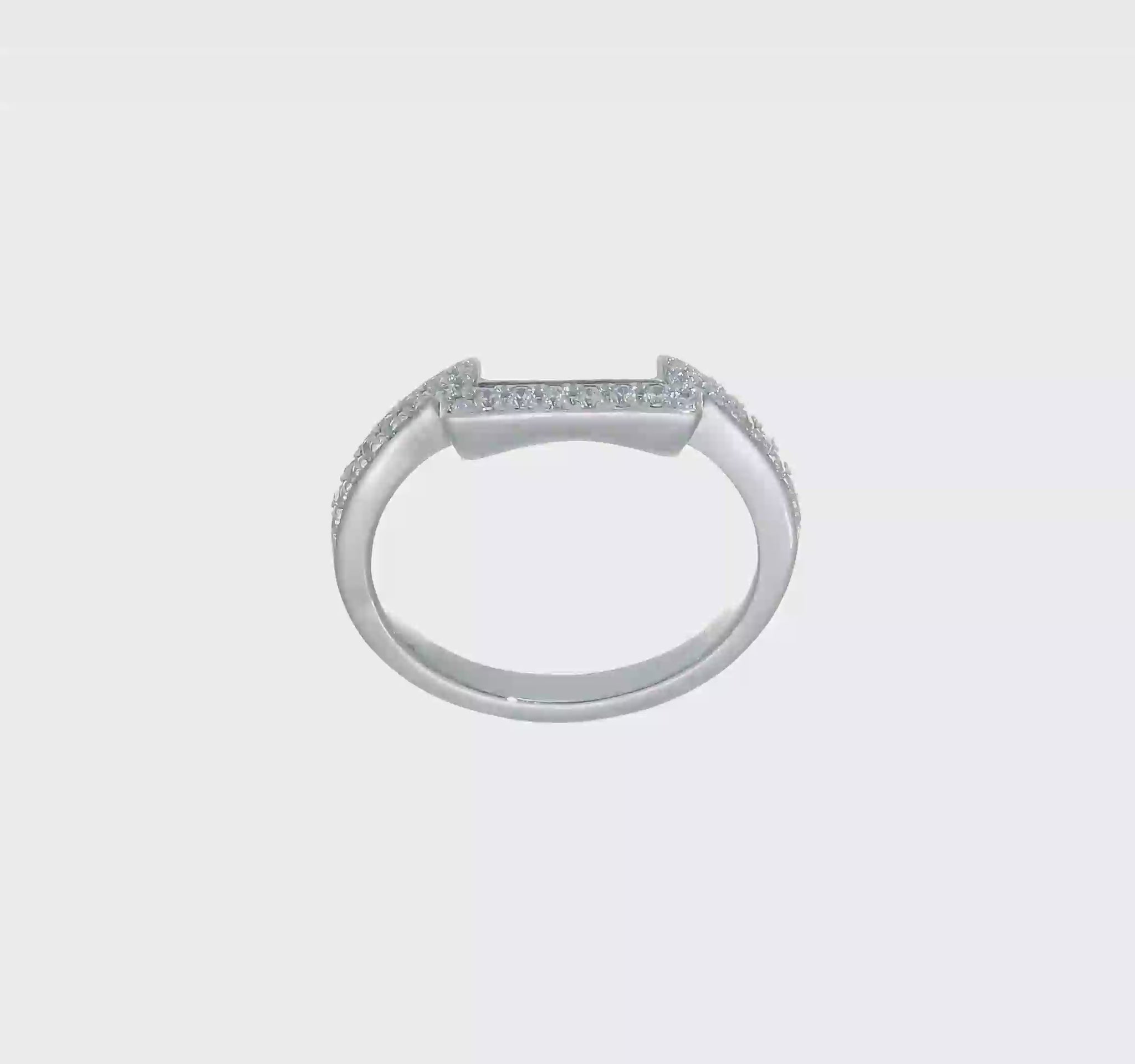 14K White Gold Real Diamond Wedding Band-RM2281B-018-WAA