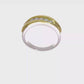 0.40ct. CZ Solid Real 14k Two-tone Men's Wedding Band Ring-RM3486B-040-YW