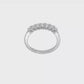 14k White Gold Real Diamond Wedding Band-RM2772B-045-WAA