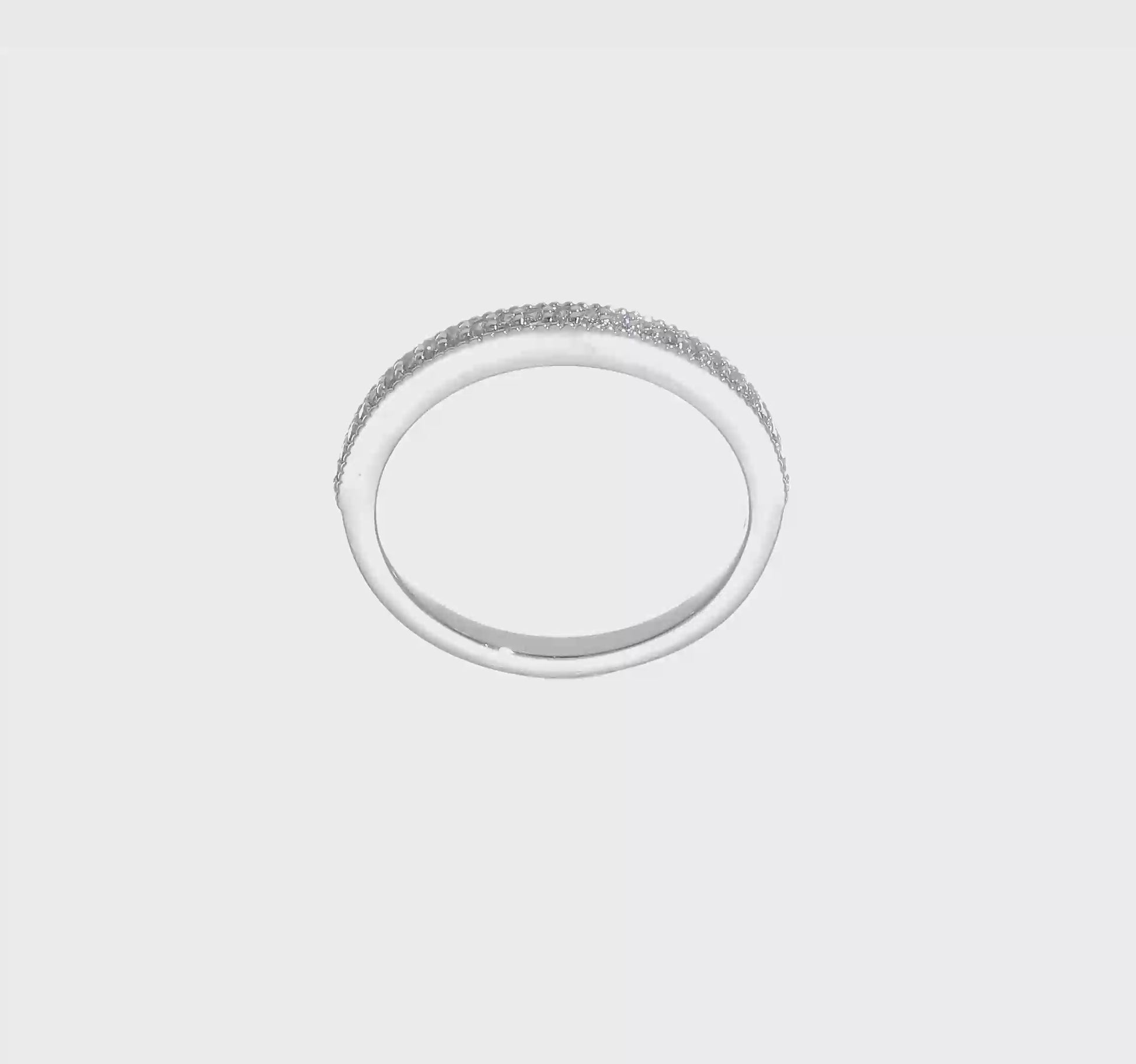 14K White Gold Diamond Wedding Band-RM2294B-015-WAA