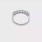 14k White Gold Real Diamond Wedding Band-RM2772B-070-WAA