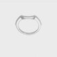 14K White Gold Real Diamond Wedding Band-RM2318B-028-WAA