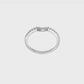 0.14ct. CZ Solid Real 14k White Gold Wedding Wedding Band Ring-rm2607b-014-waa