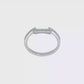 14K White Gold Real Diamond Wedding Band-RM2281B-021-WAA