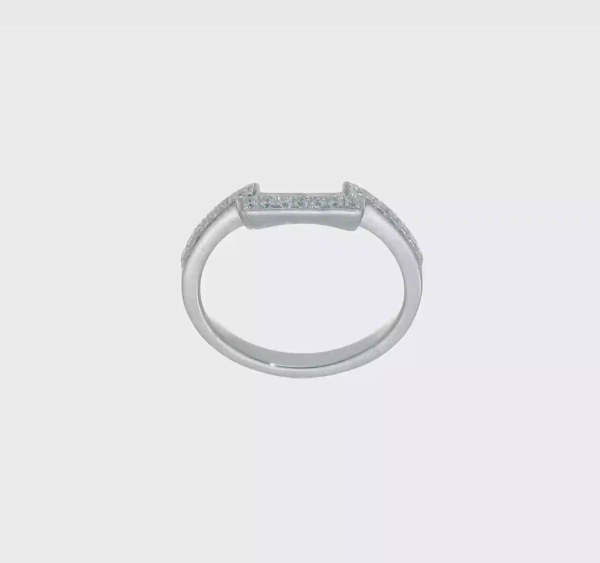 14K White Gold Real Diamond Wedding Band-RM2281B-021-WAA