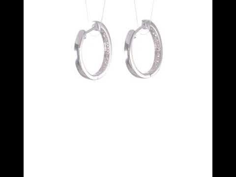 Goldia 14K Yellow Gold Polished Hinged Hoop Earrings