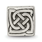 Sterling Silver Reflections Celtic Block Bead