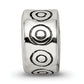 Sterling Silver Reflections Circles Bali Bead