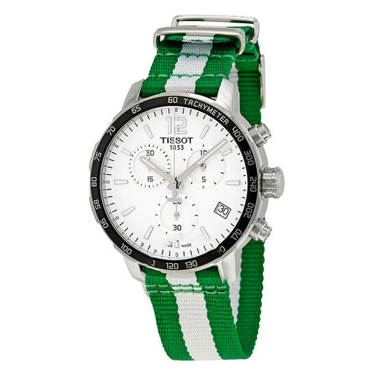 Original Tissot Quickster Boston Celtics Chronograph Men's Watch T095.417.17.037.17