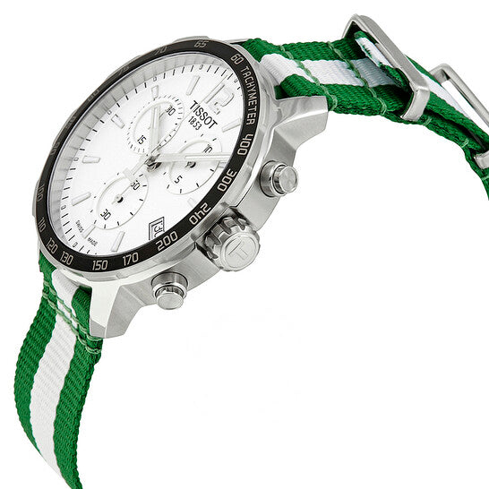 Original Tissot Quickster Boston Celtics Chronograph Men's Watch T095.417.17.037.17