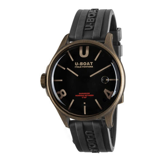 Original U-Boat Darkmoon Quartz Black Dial Men's Watch 9548