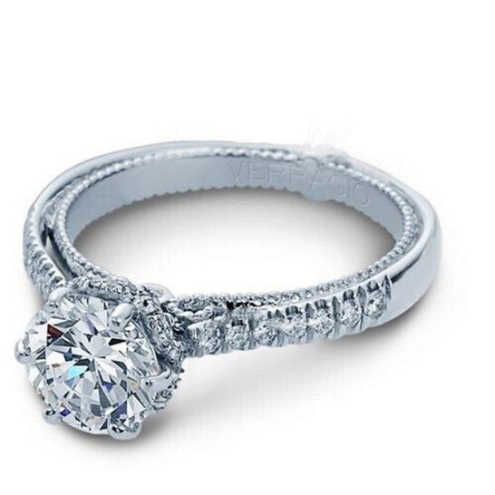 Original Verragio Engagement Ring 18K WG 6.25