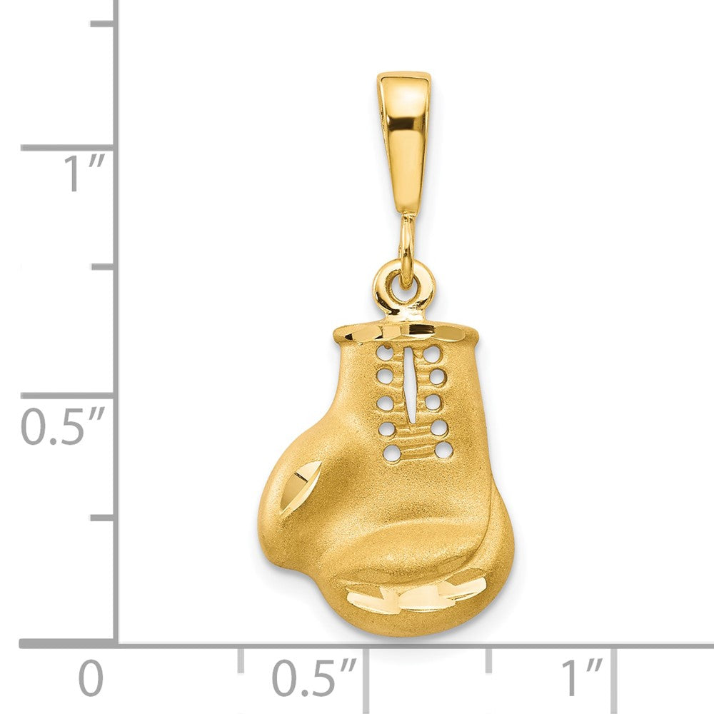 10k Yellow Gold Boxing Glove Charm