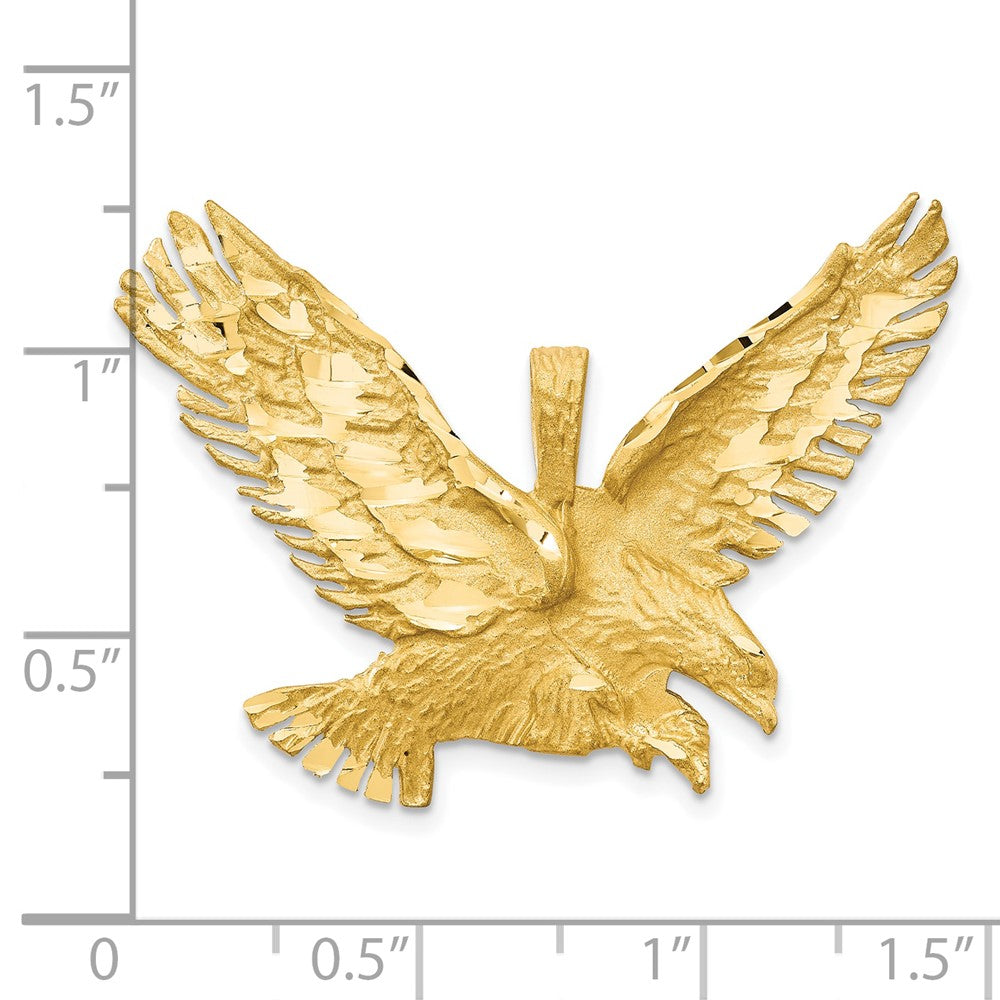 10k Yellow Gold Eagle Charm