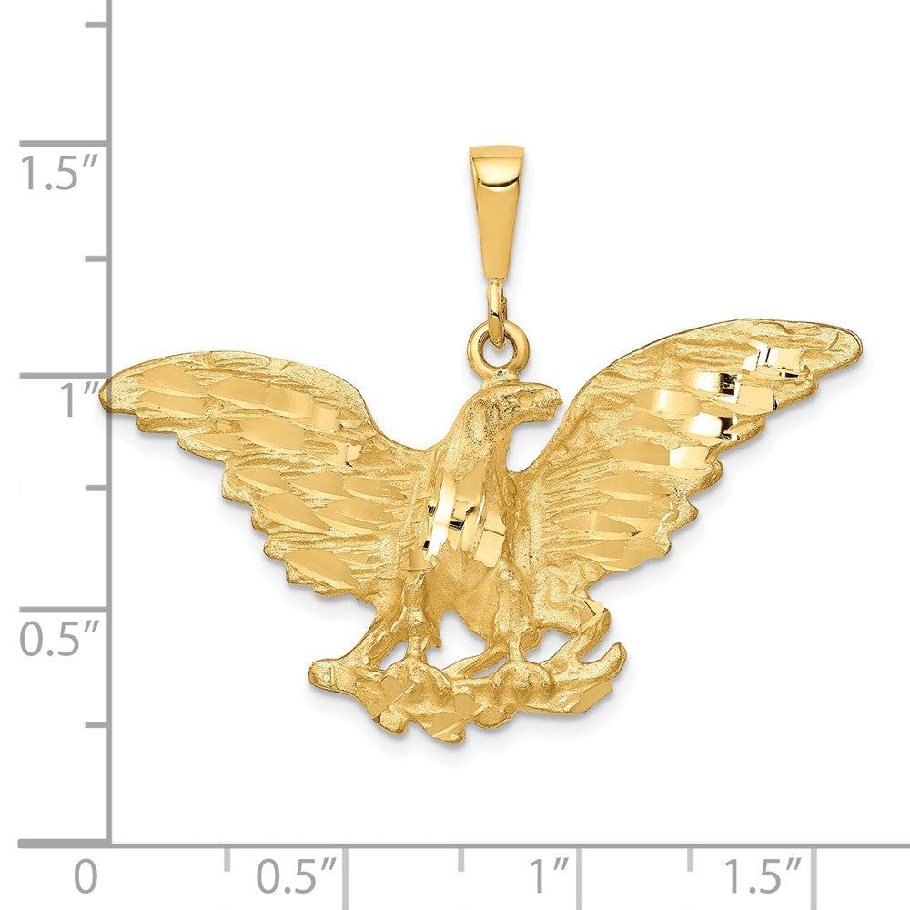 10k Yellow Gold Eagle Charm