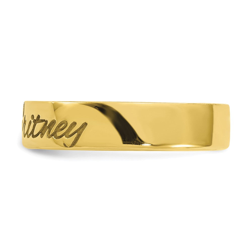 10K Yellow Gold Customized Ring