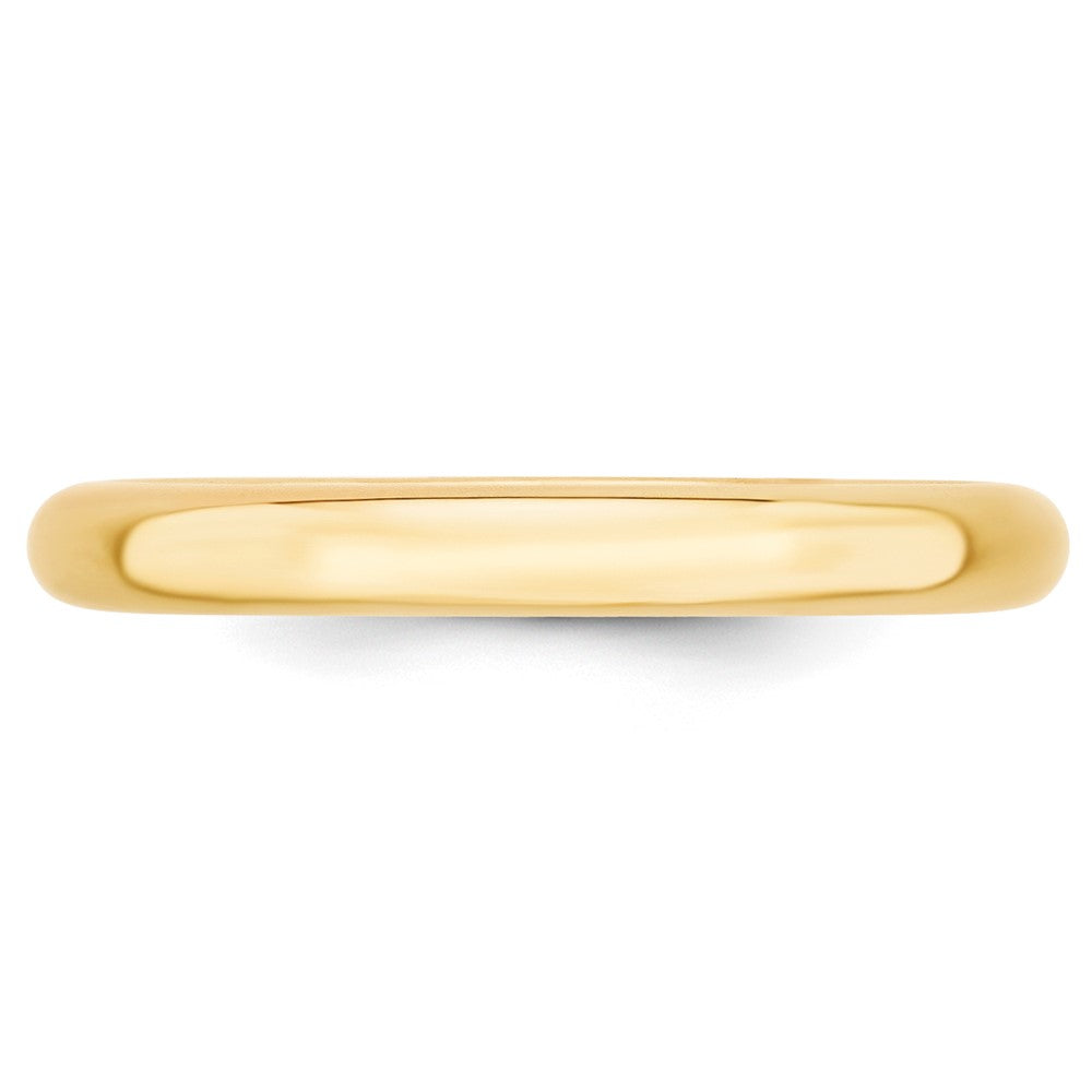 Solid 10K Yellow Gold 3mm Comfort Fit Men's/Women's Wedding Band Ring Size 8.5