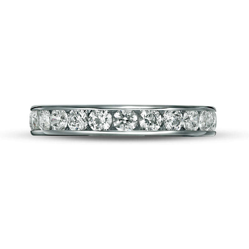 1.5 CT. T.W. Natural Diamond Eternity Band in Solid 14K White Gold (H/SI2)