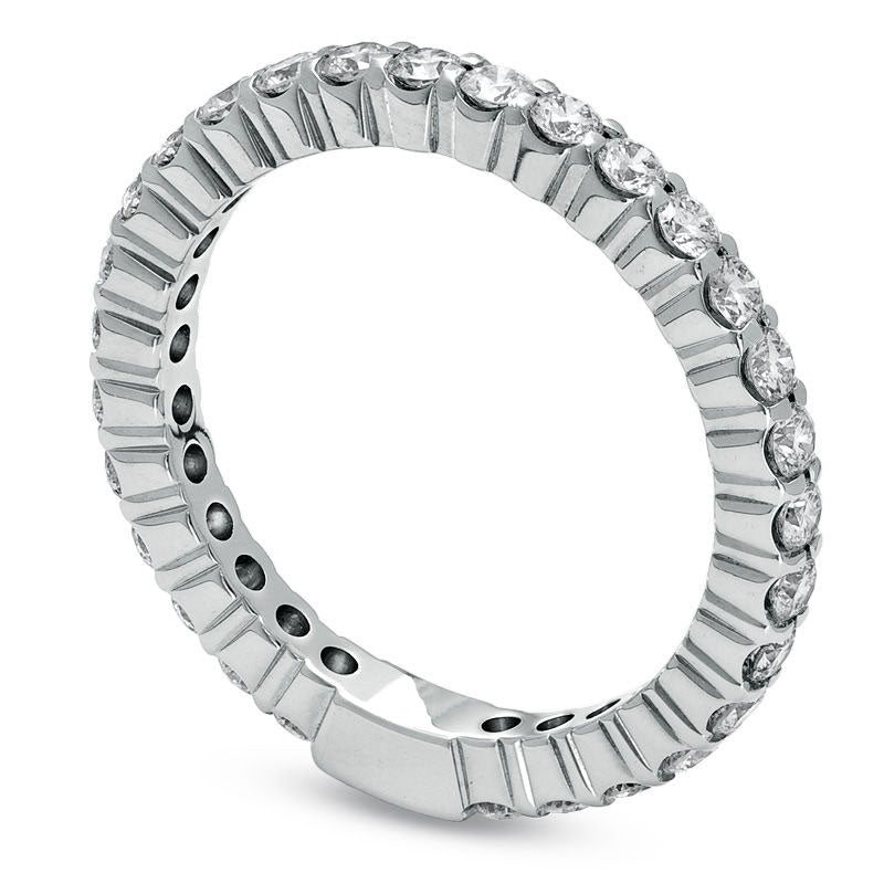 Previously Owned - 1.0 CT. T.W. Natural Diamond Eternity Band in Solid 14K White Gold