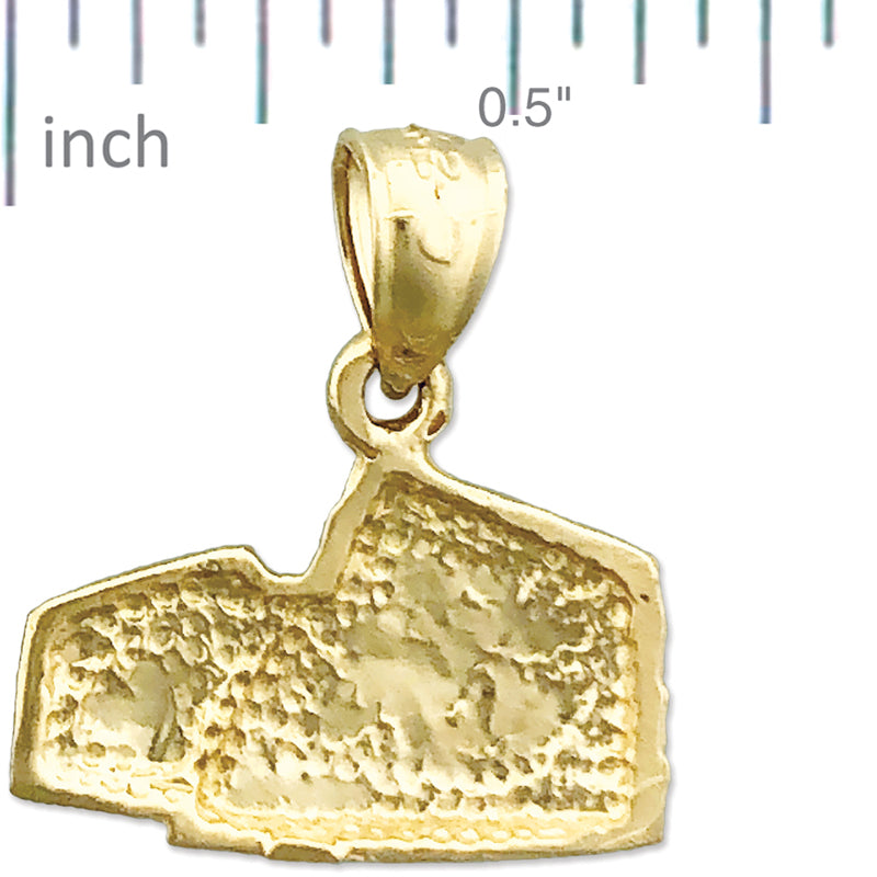 14K Gold Roman Coliseum Italy Charm