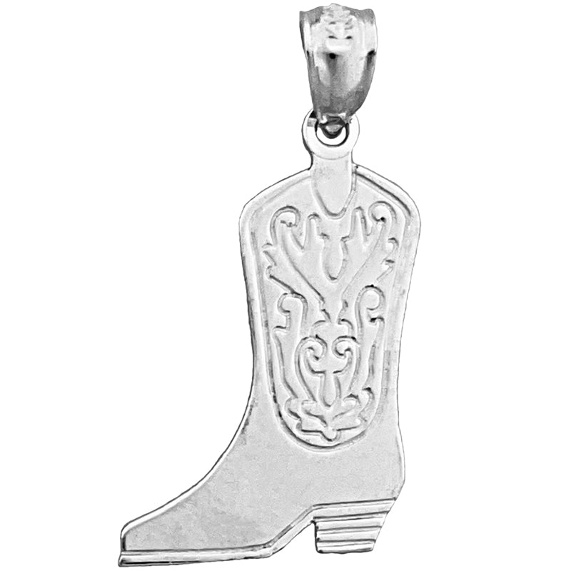 14K Gold Cowboy Boot Charm