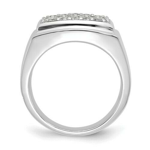 Certified 1.0 Ct. Real Diamond Men's Ring in 10K Yellow or White Gold