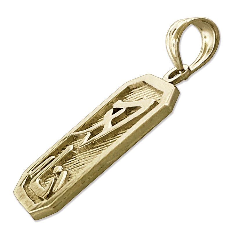 14K Gold Patience Chinese Sign Charm