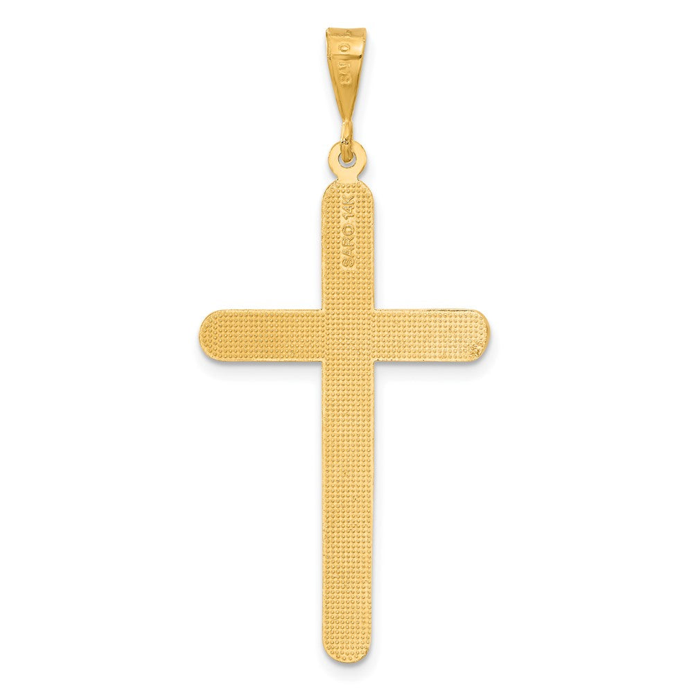 14k Yellow Gold Cross Pendant