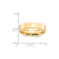 Solid 18K Yellow Gold 5mm Standard Flat Comfort Fit Men's/Women's Wedding Band Ring Size 6