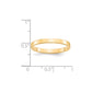 Solid 18K Yellow Gold 2.5mm Light Weight Flat Men's/Women's Wedding Band Ring Size 14
