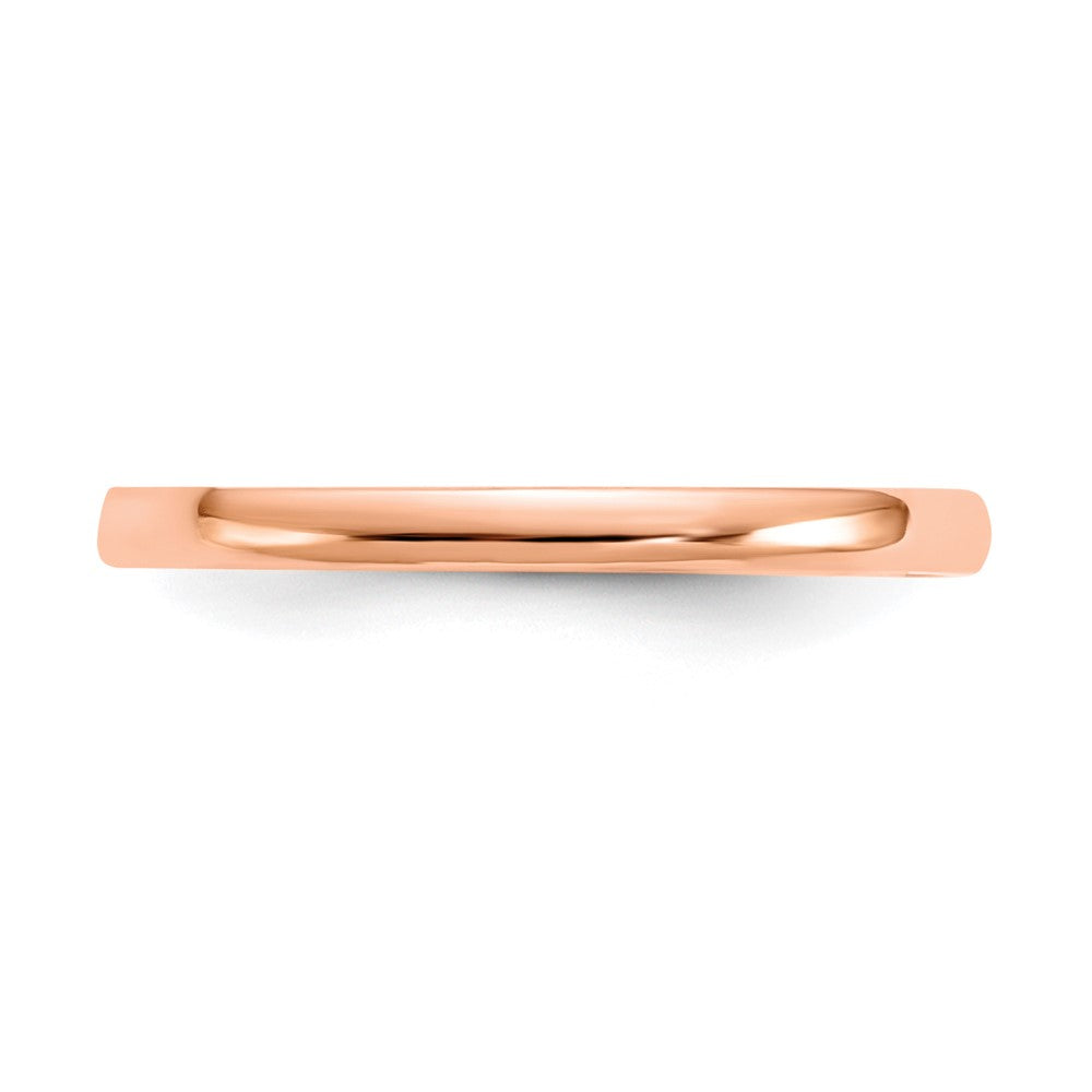 14K Rose Gold Madi K Polished Ring