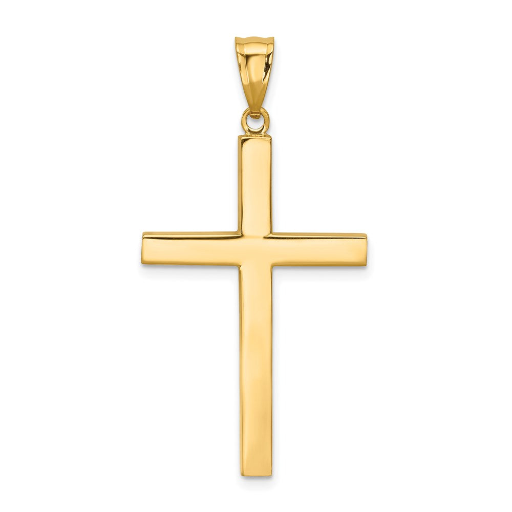 14k Yellow Gold Latin Cross Pendant