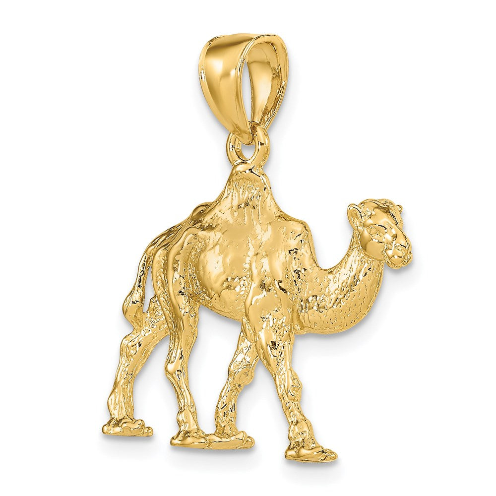 14k Yellow Gold 3-D Camel Charm