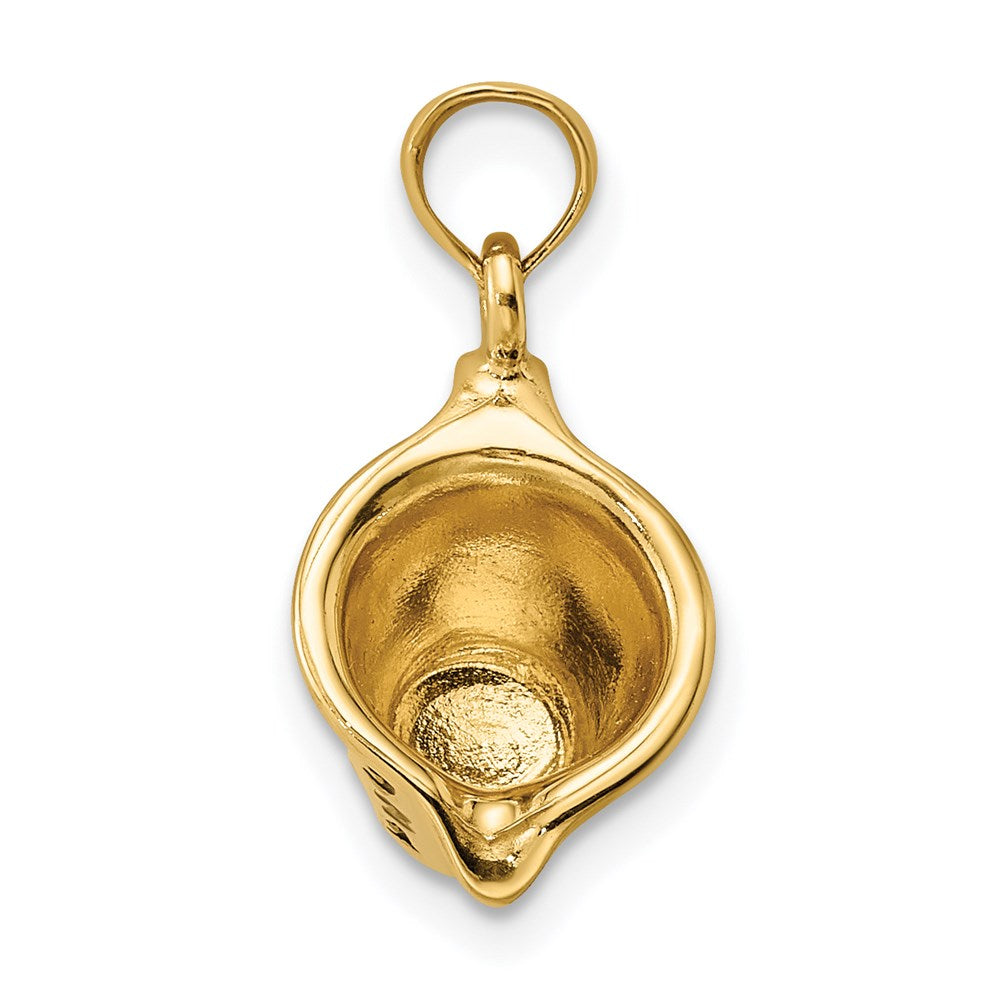 14k Yellow Gold w/ Enamel 3-D Measuring Cup Charm