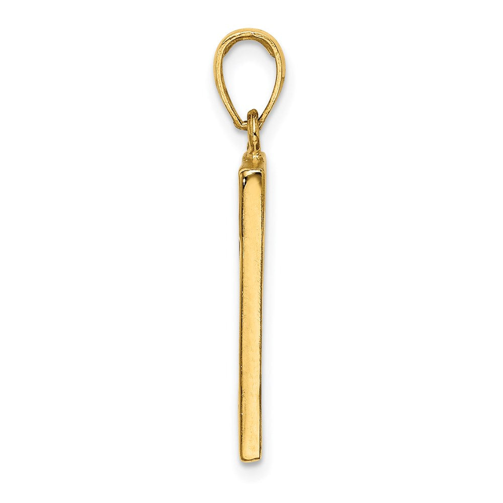 14k Yellow Gold SAN FRANCISCO Reversible Charm