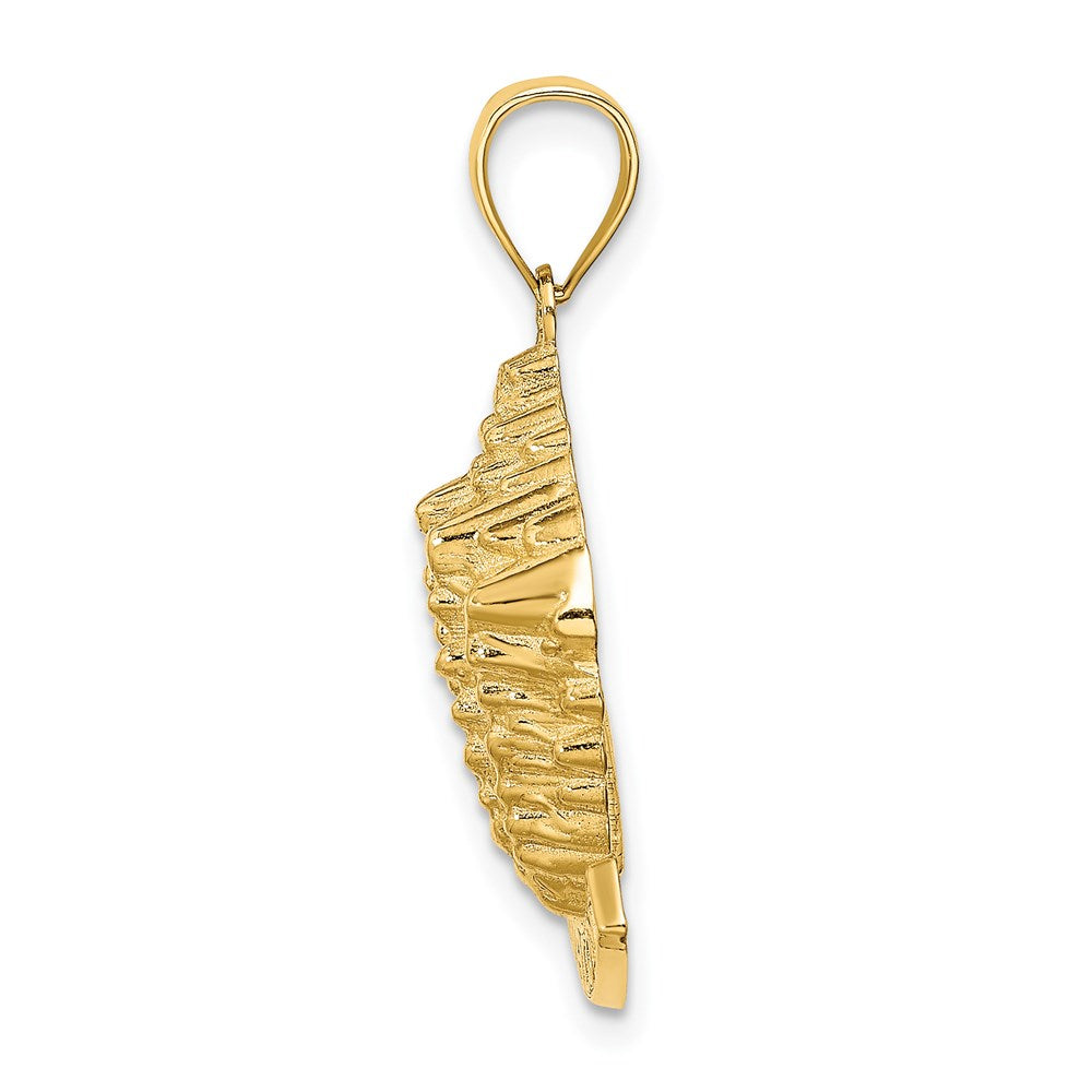 14k Yellow Gold AVALON Conch Shell Charm