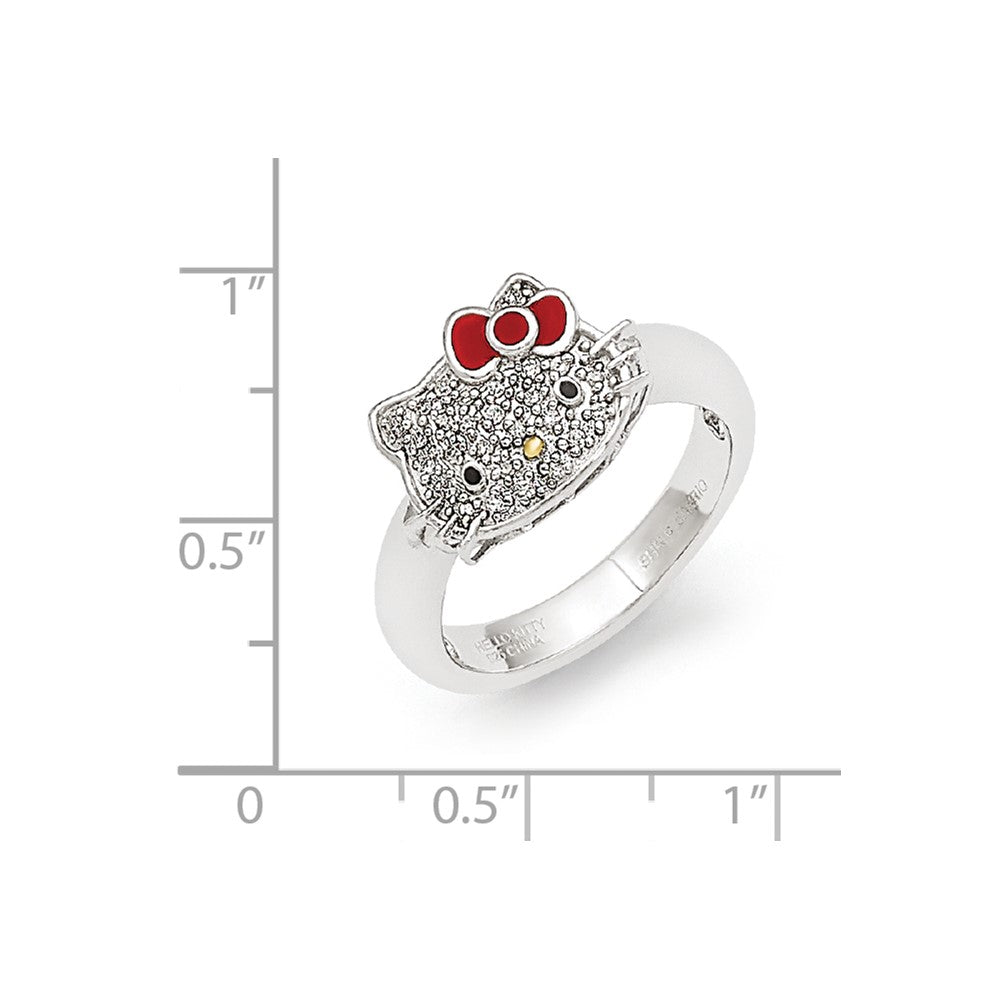 Hello kitty 2024 ring silver