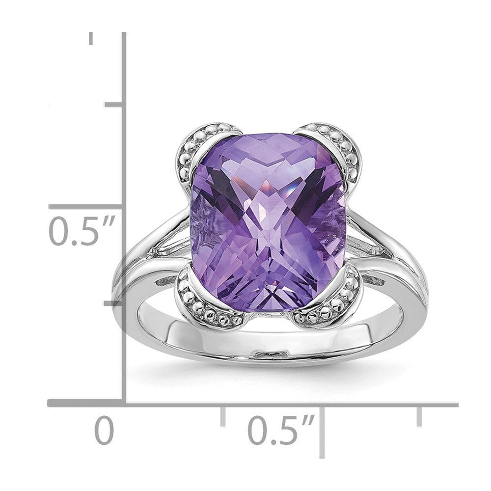 Sterling Silver Amethyst Ring