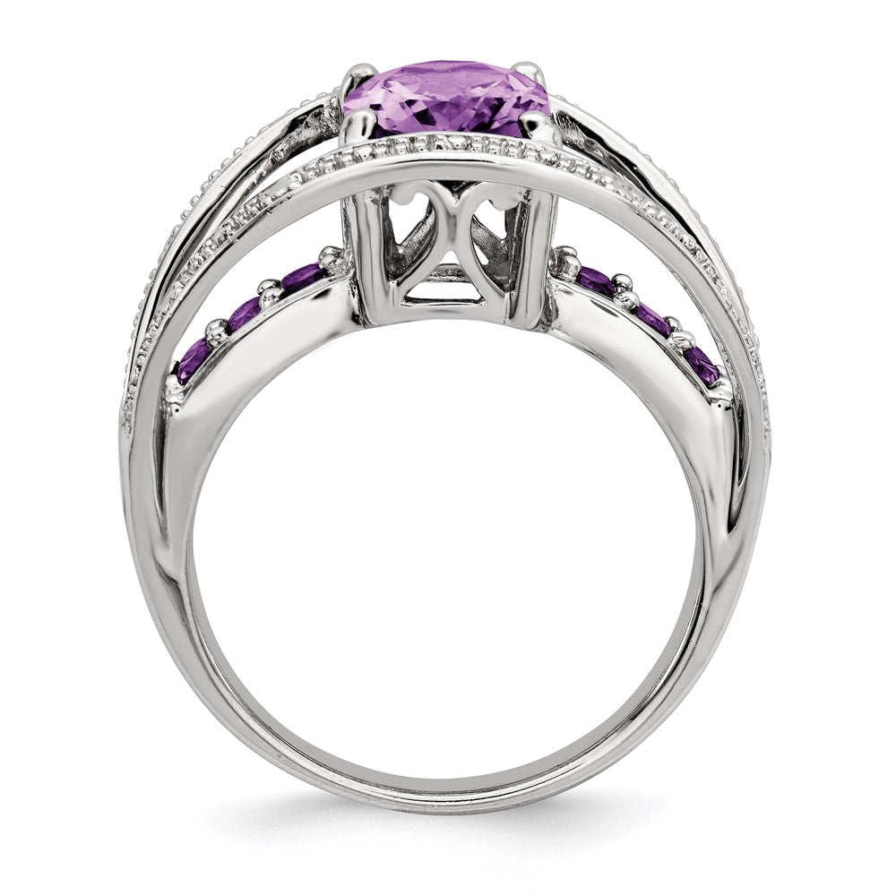 Sterling Silver Amethyst Ring